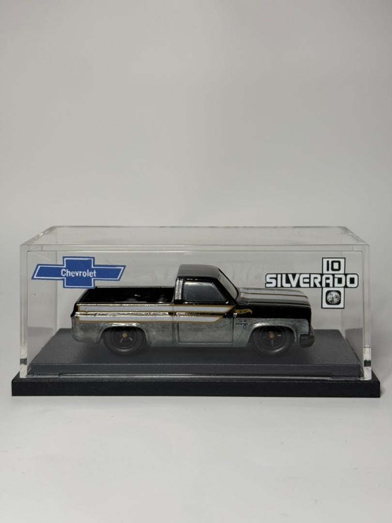 Hot Wheels Custom '83 Chevy Silverado Black Zamac Edition (SPECIAL EDITION)