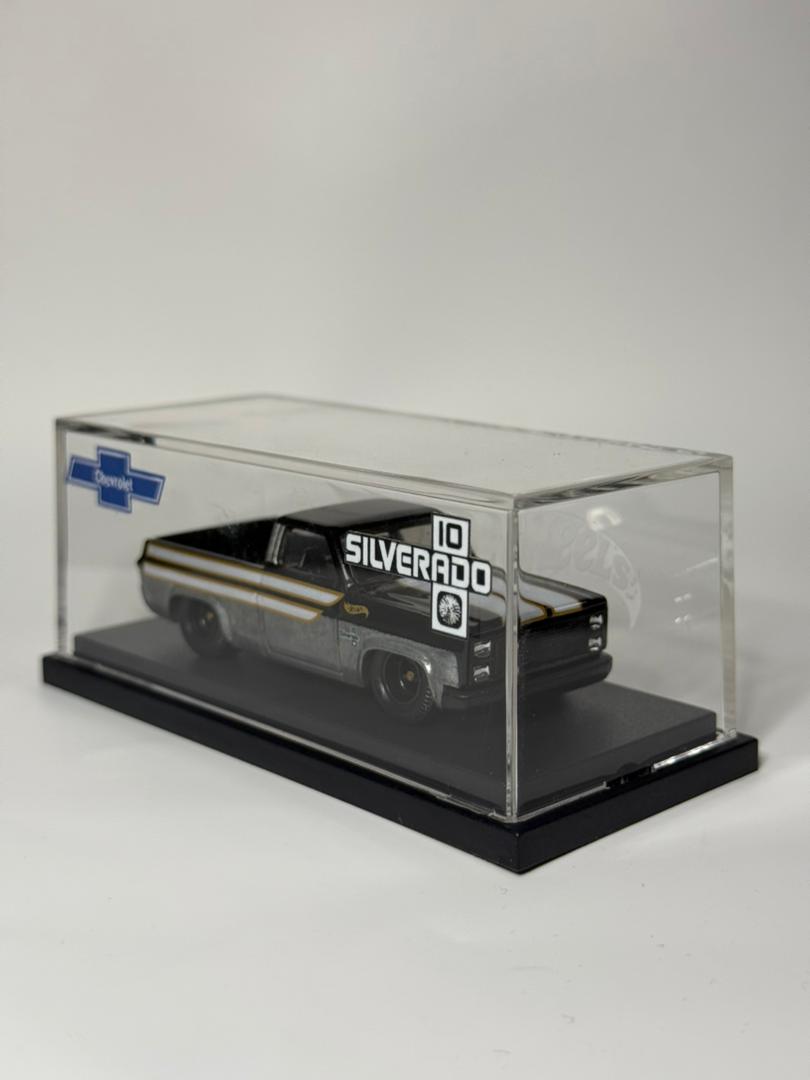 Hot Wheels Custom '83 Chevy Silverado Black Zamac Edition (SPECIAL EDITION)