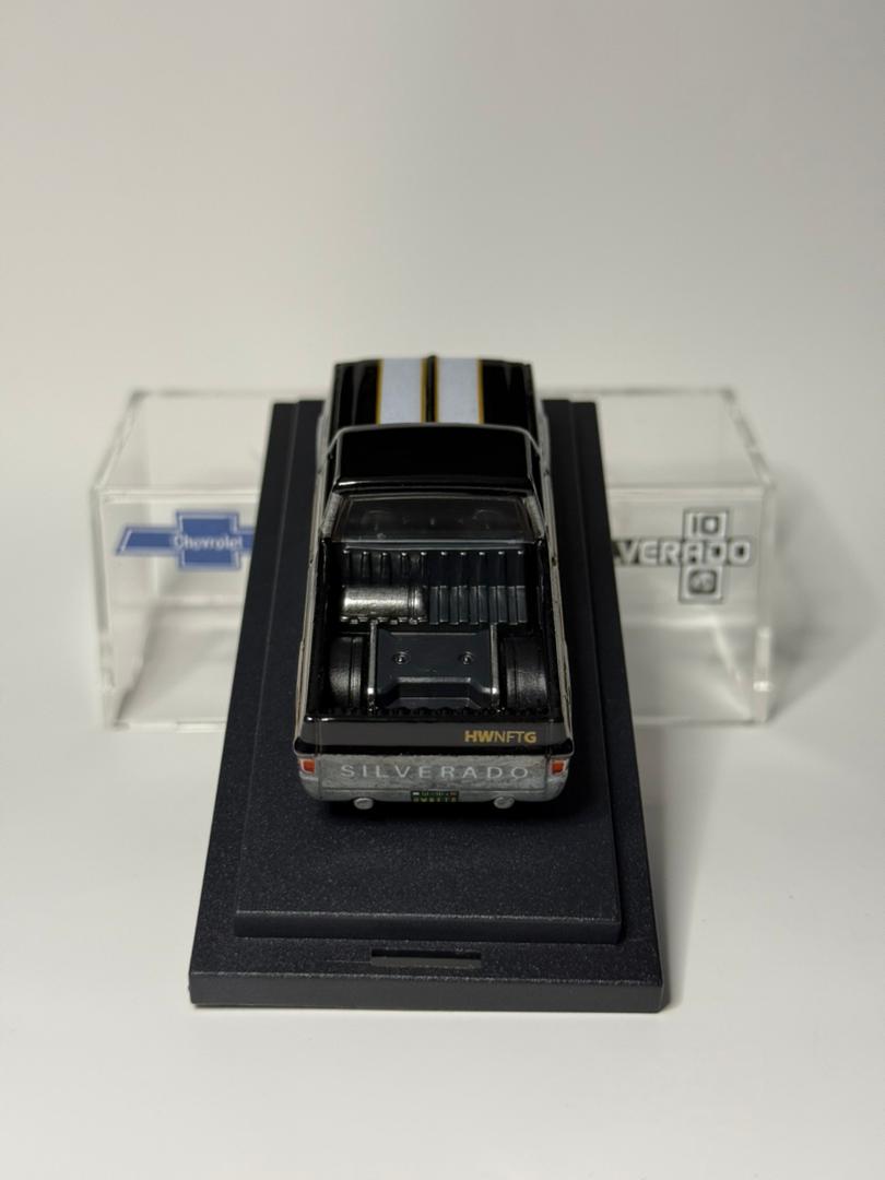 Hot Wheels Custom '83 Chevy Silverado Black Zamac Edition (SPECIAL EDITION)