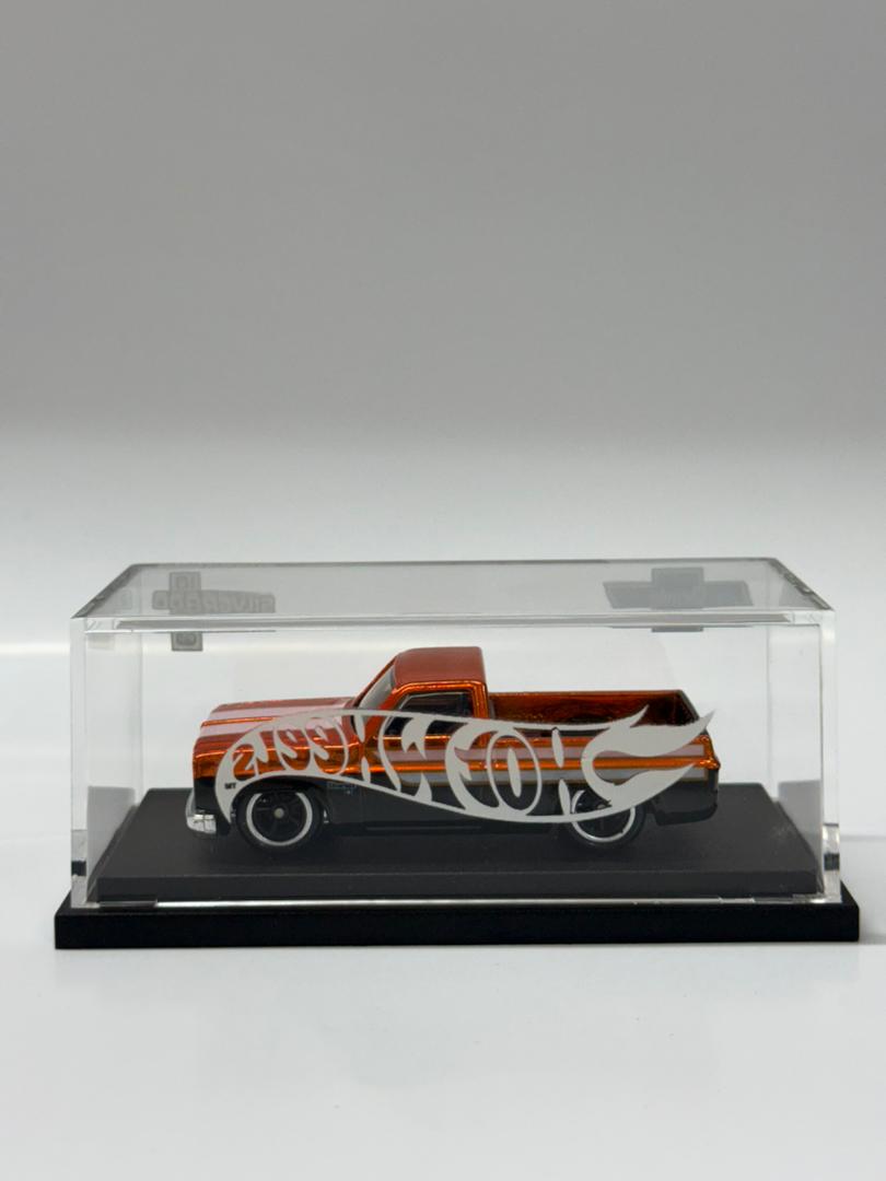 HotWheels Custom '83 Chevy Silverado Spectraflame Orange Black (SPECIAL EDITION)