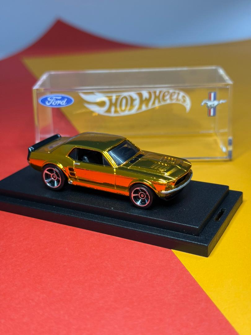 Hot Wheels Special Combo Edition 69'Camaro / 67'Mustang GoldOrange Spectraflame