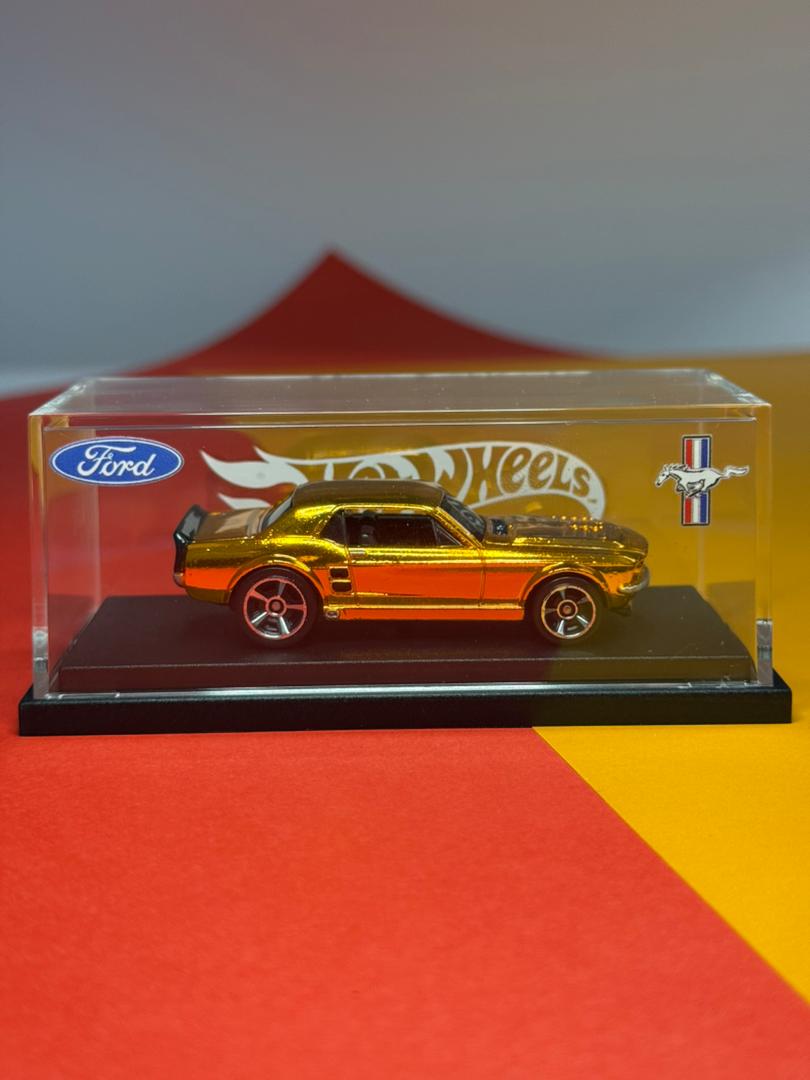 Hot Wheels Special Combo Edition 69'Camaro / 67'Mustang GoldOrange Spectraflame