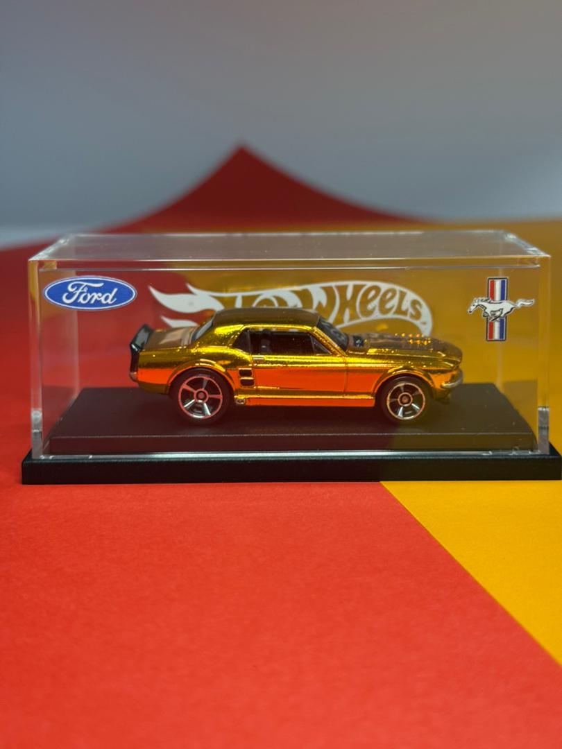 Hot Wheels Special Combo Edition 69'Camaro / 67'Mustang GoldOrange Spectraflame