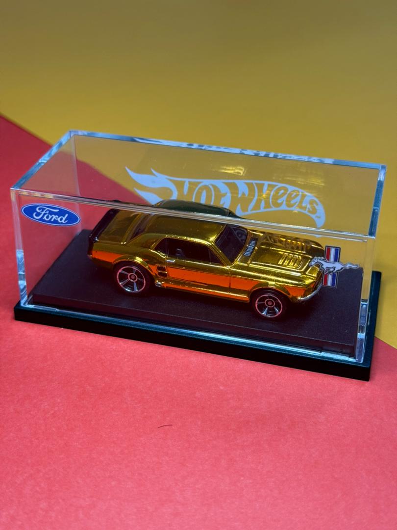 Hot Wheels Special Combo Edition 69'Camaro / 67'Mustang GoldOrange Spectraflame
