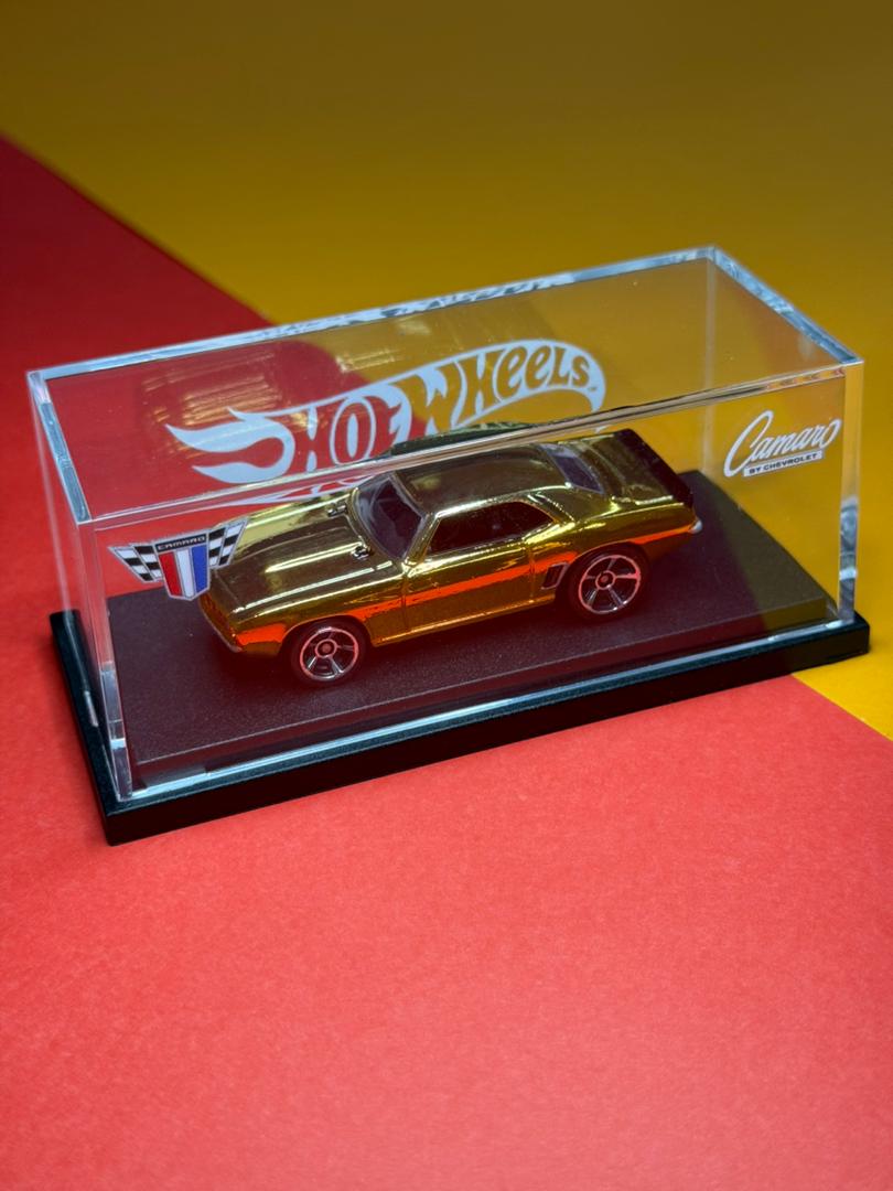 Hot Wheels Special Combo Edition 69'Camaro / 67'Mustang GoldOrange Spectraflame