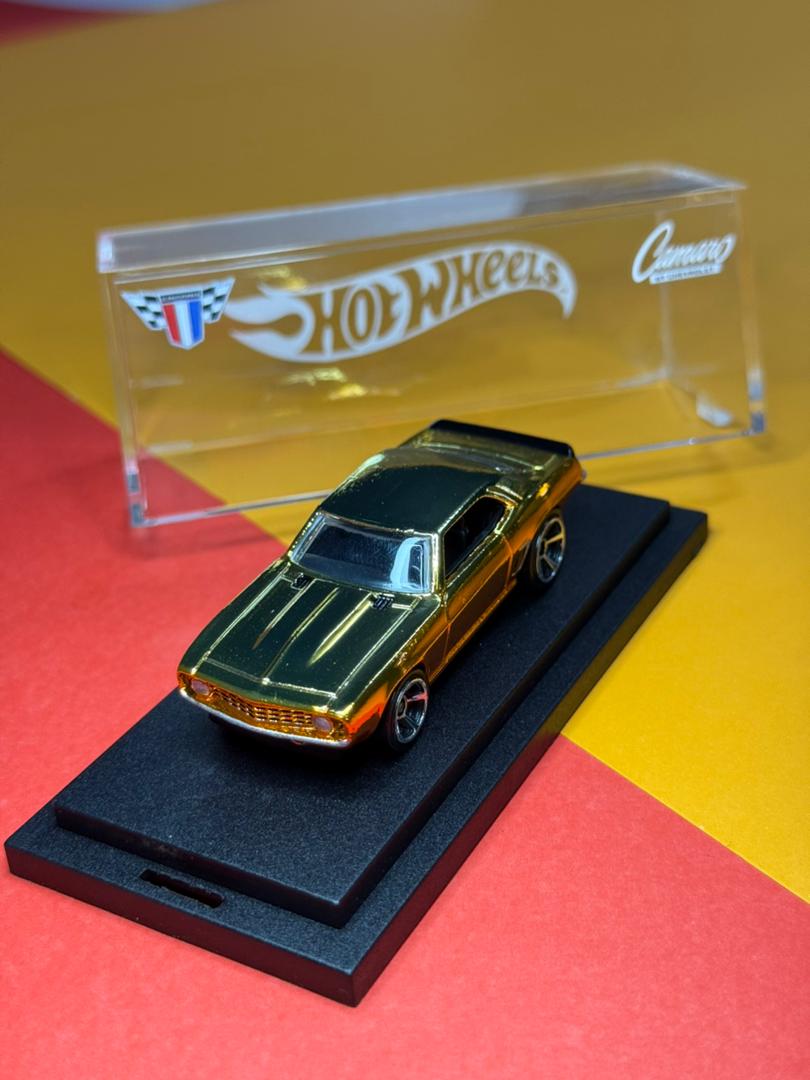 Hot Wheels Special Combo Edition 69'Camaro / 67'Mustang GoldOrange Spectraflame