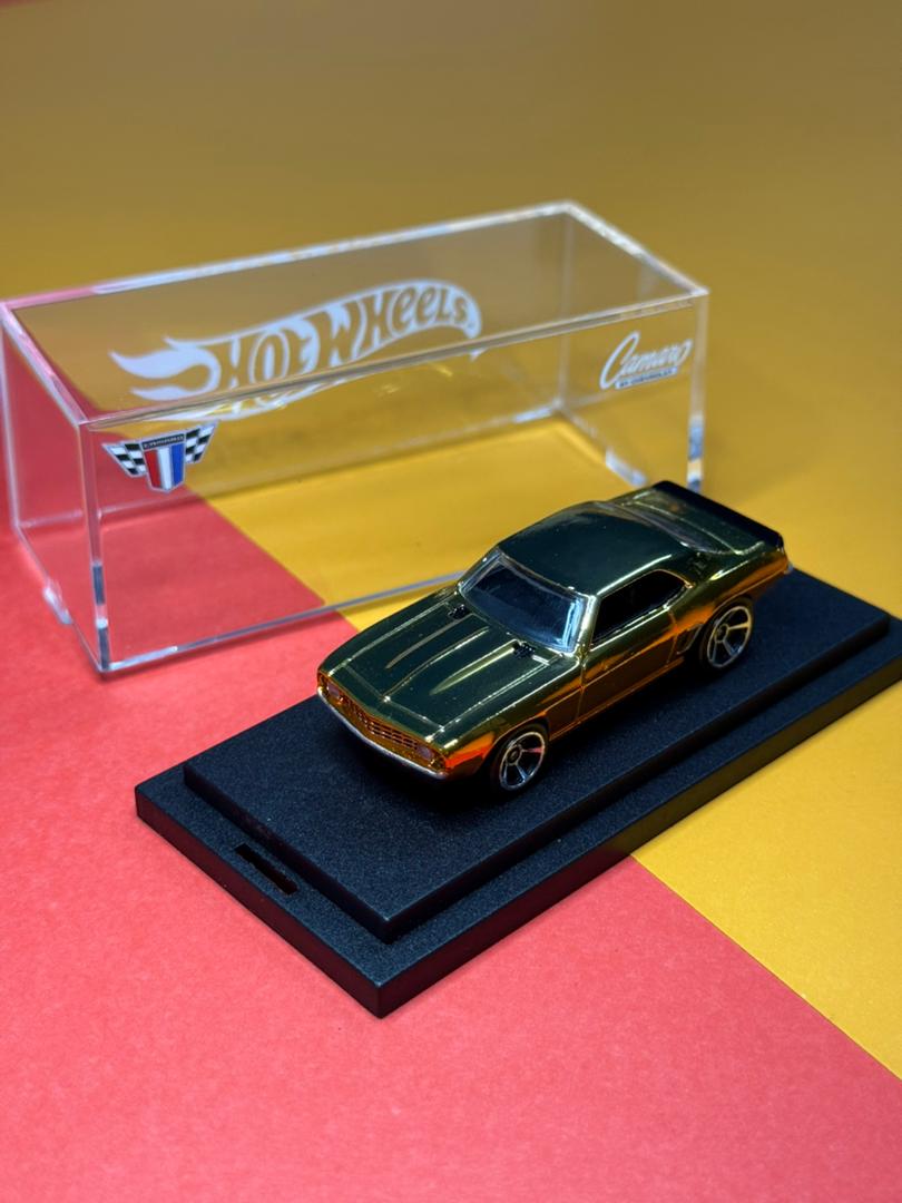 Hot Wheels Special Combo Edition 69'Camaro / 67'Mustang GoldOrange Spectraflame