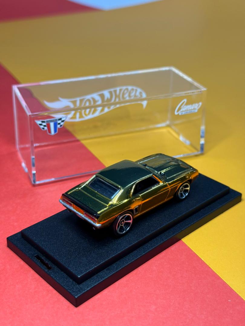 Hot Wheels Special Combo Edition 69'Camaro / 67'Mustang GoldOrange Spectraflame