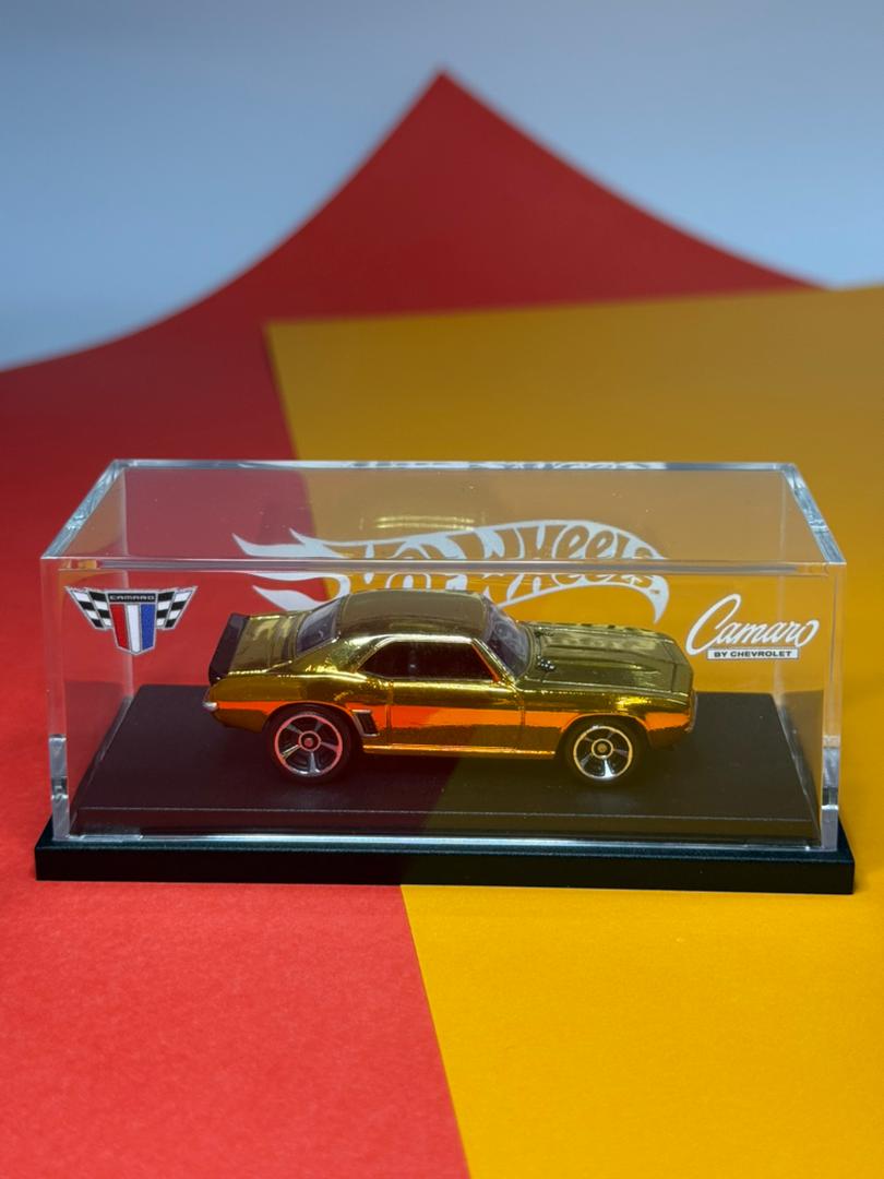 Hot Wheels Special Combo Edition 69'Camaro / 67'Mustang GoldOrange Spectraflame