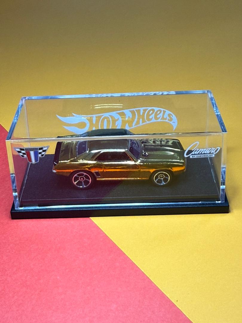 Hot Wheels Special Combo Edition 69'Camaro / 67'Mustang GoldOrange Spectraflame
