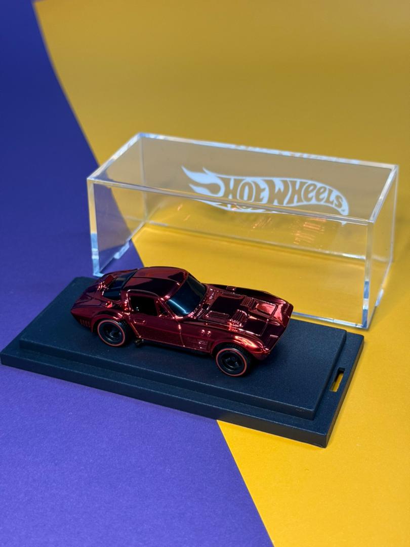 Hot Wheels Custom '69 Corvette Stingray Red Spectraflame (1 of 1 EDITION)