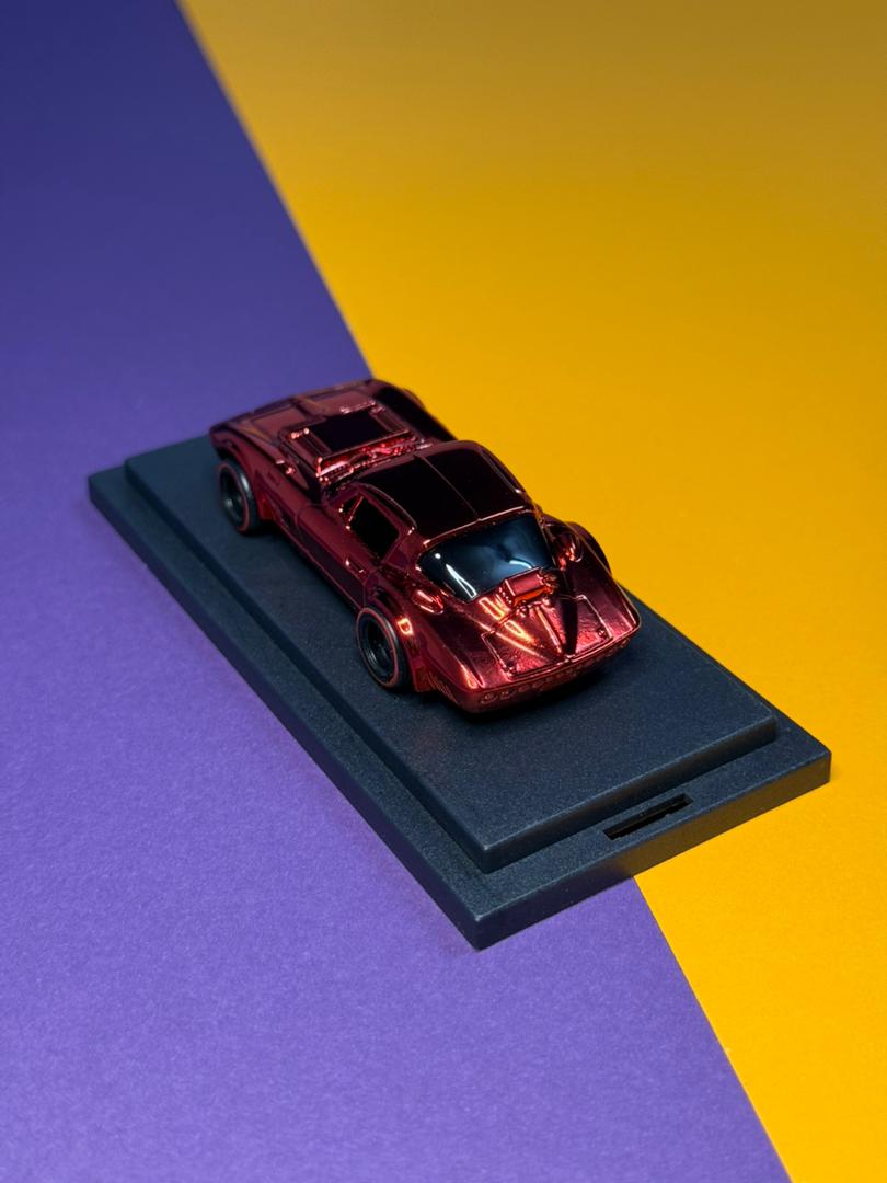 Hot Wheels Custom '69 Corvette Stingray Red Spectraflame (1 of 1 EDITION)