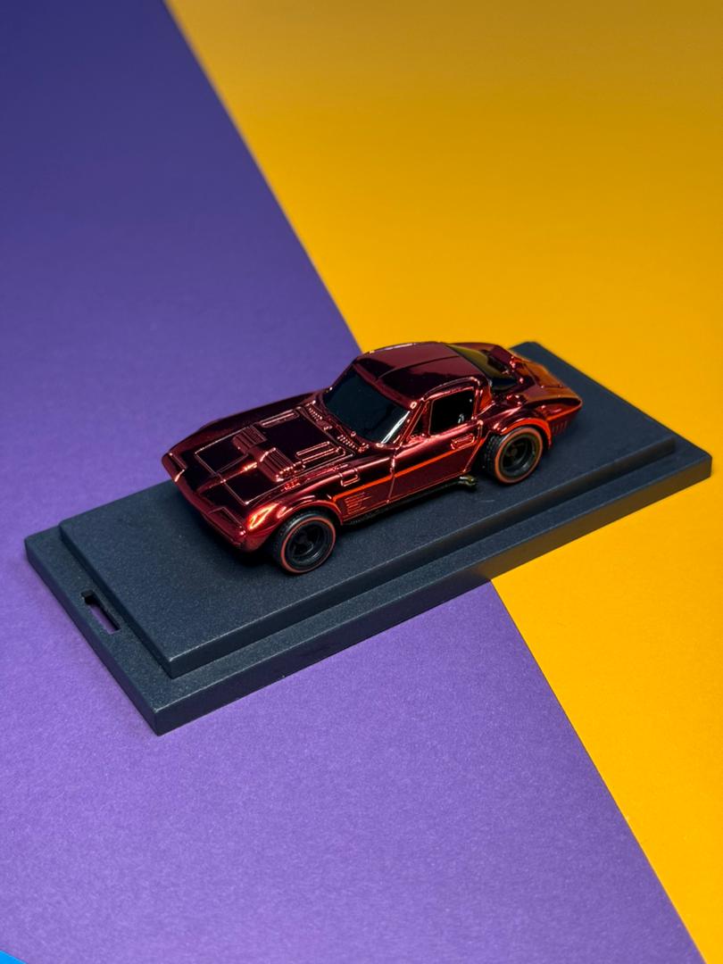 Hot Wheels Custom '69 Corvette Stingray Red Spectraflame (1 of 1 EDITION)
