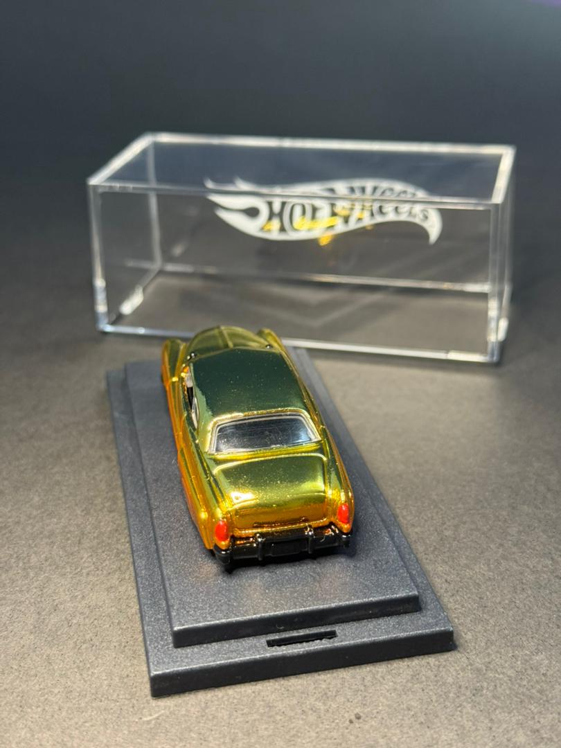 Hot Wheels Custom '51 Hirohata Merc GoldOrange Spectraflame (1 of 1 EDITION) spectrakustomz_164 spectra