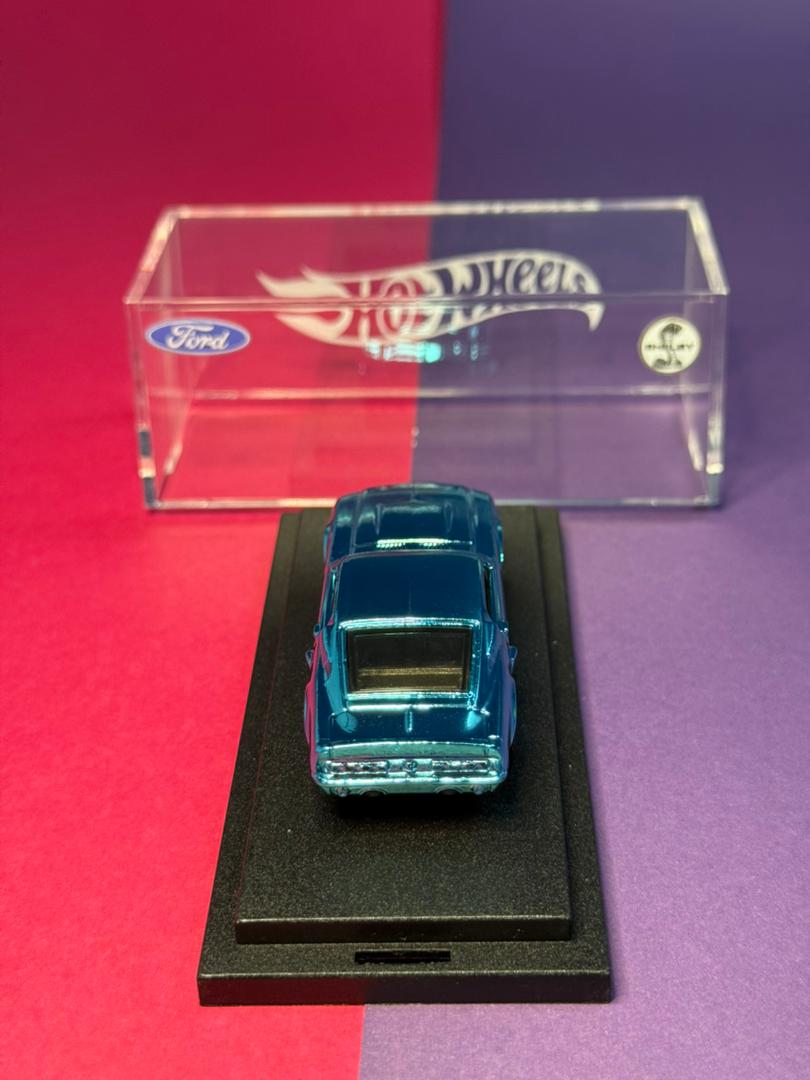 Hot Wheels Custom Ford Shelby spectra blue Spectraflame (1 of 1 EDITION)