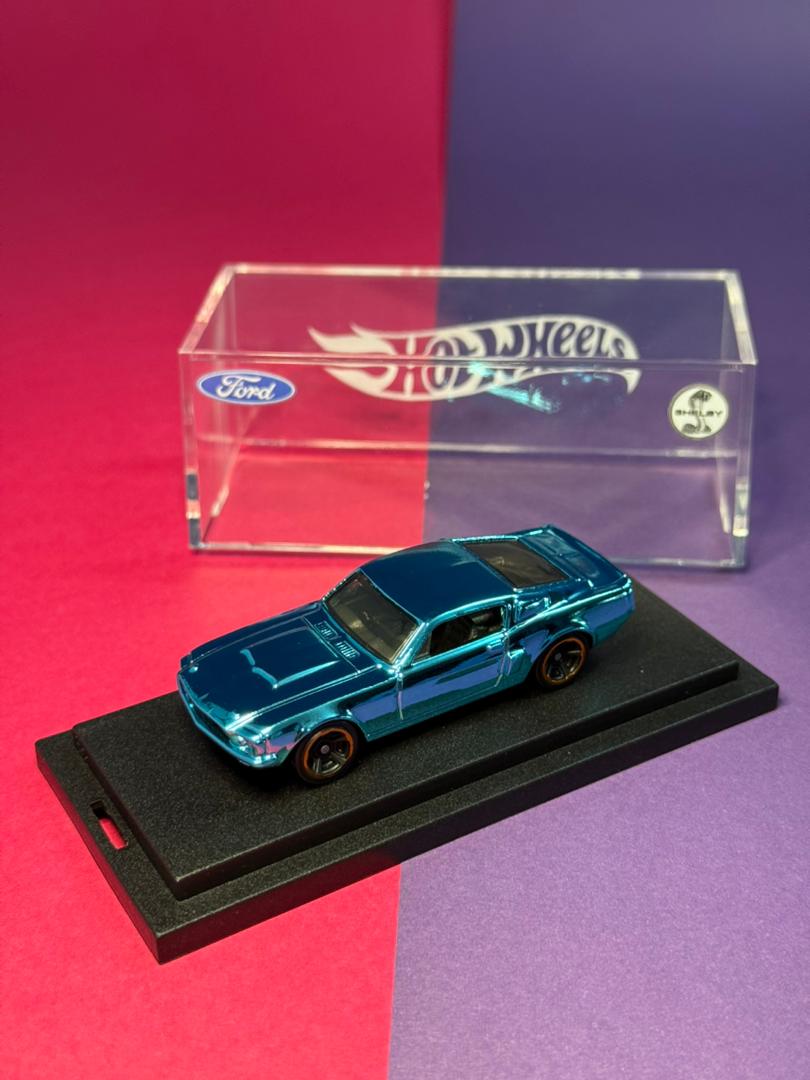 Hot Wheels Custom Ford Shelby spectra blue Spectraflame (1 of 1 EDITION)