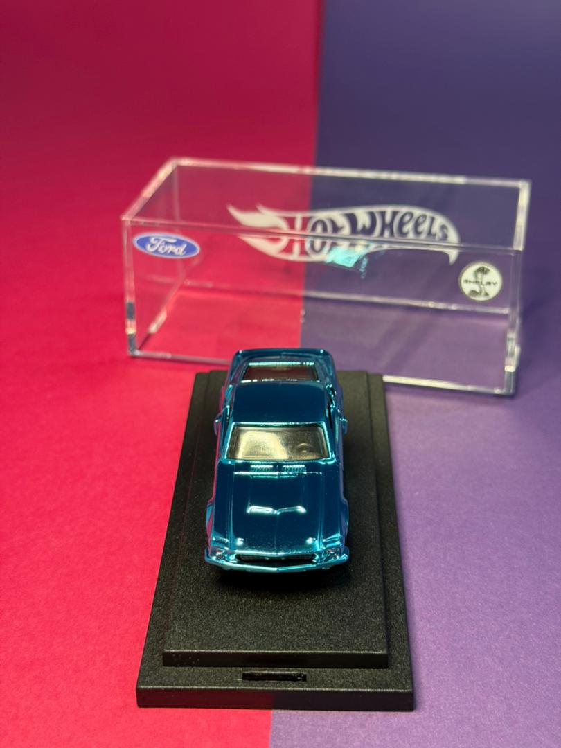 Hot Wheels Custom Ford Shelby spectra blue Spectraflame (1 of 1 EDITION)