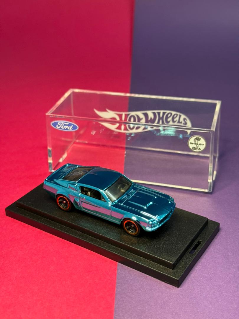 Hot Wheels Custom Ford Shelby spectra blue Spectraflame (1 of 1 EDITION)