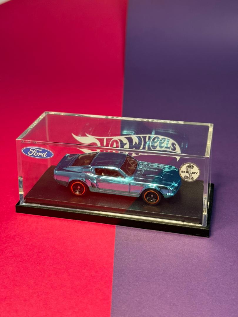 Hot Wheels Custom Ford Shelby spectra blue Spectraflame (1 of 1 EDITION)