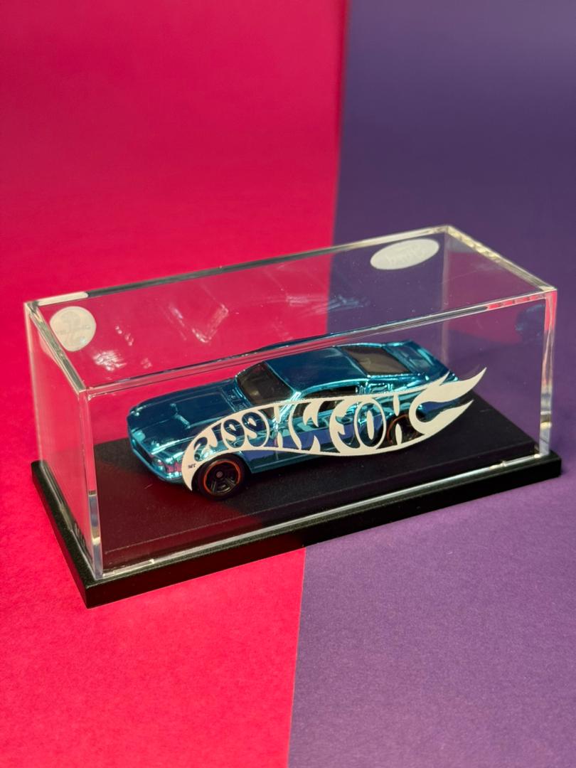 Hot Wheels Custom Ford Shelby spectra blue Spectraflame (1 of 1 EDITION)