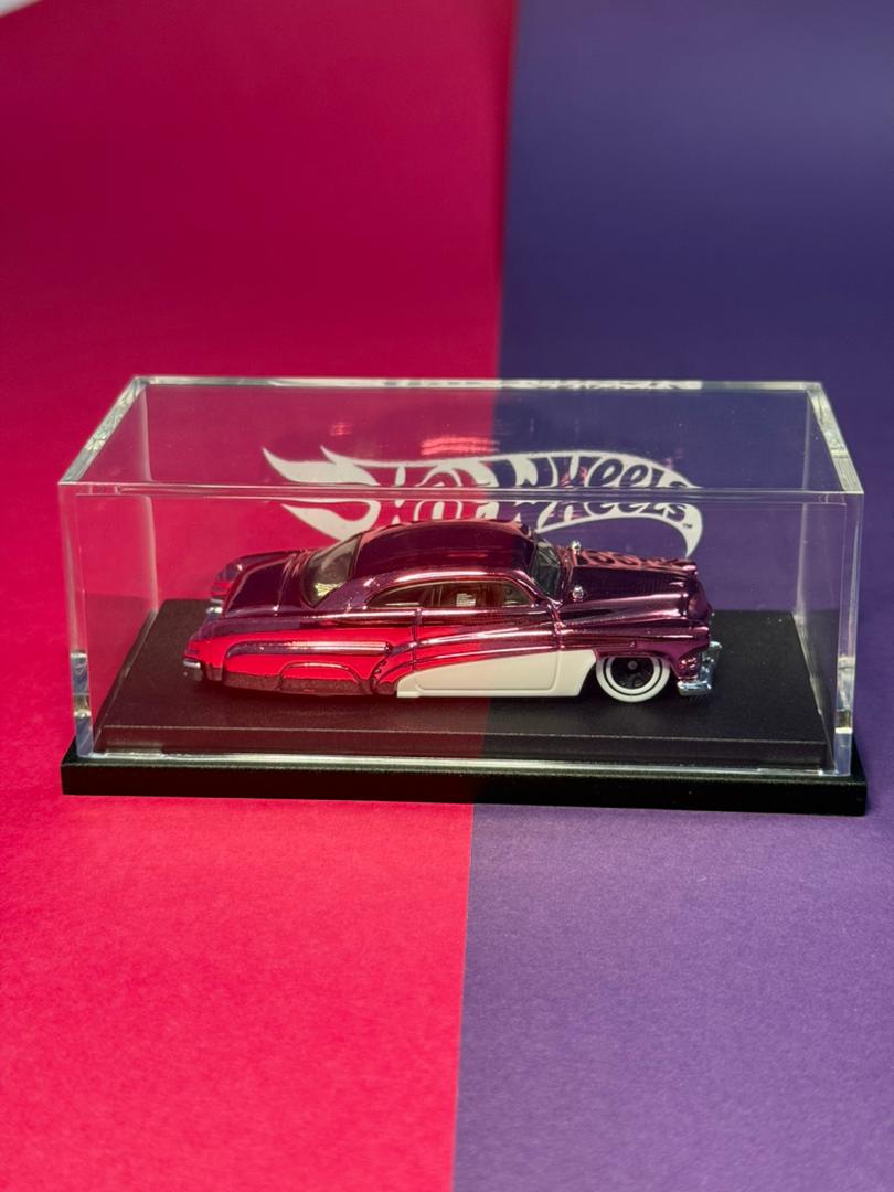 Hot Wheels Custom '51 Hirohata Merc Pink Flamingo Spectraflame (1 of 1 EDITION)