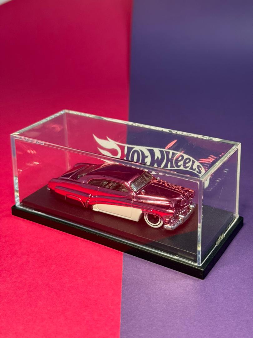 Hot Wheels Custom '51 Hirohata Merc Pink Flamingo Spectraflame (1 of 1 EDITION)