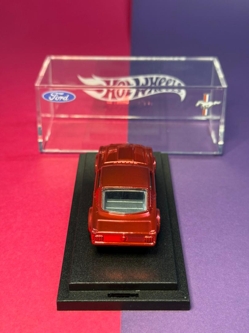 Hot Wheels Custom Ford Mustang Fastback Red Spectraflame (1 of 1 EDITION)