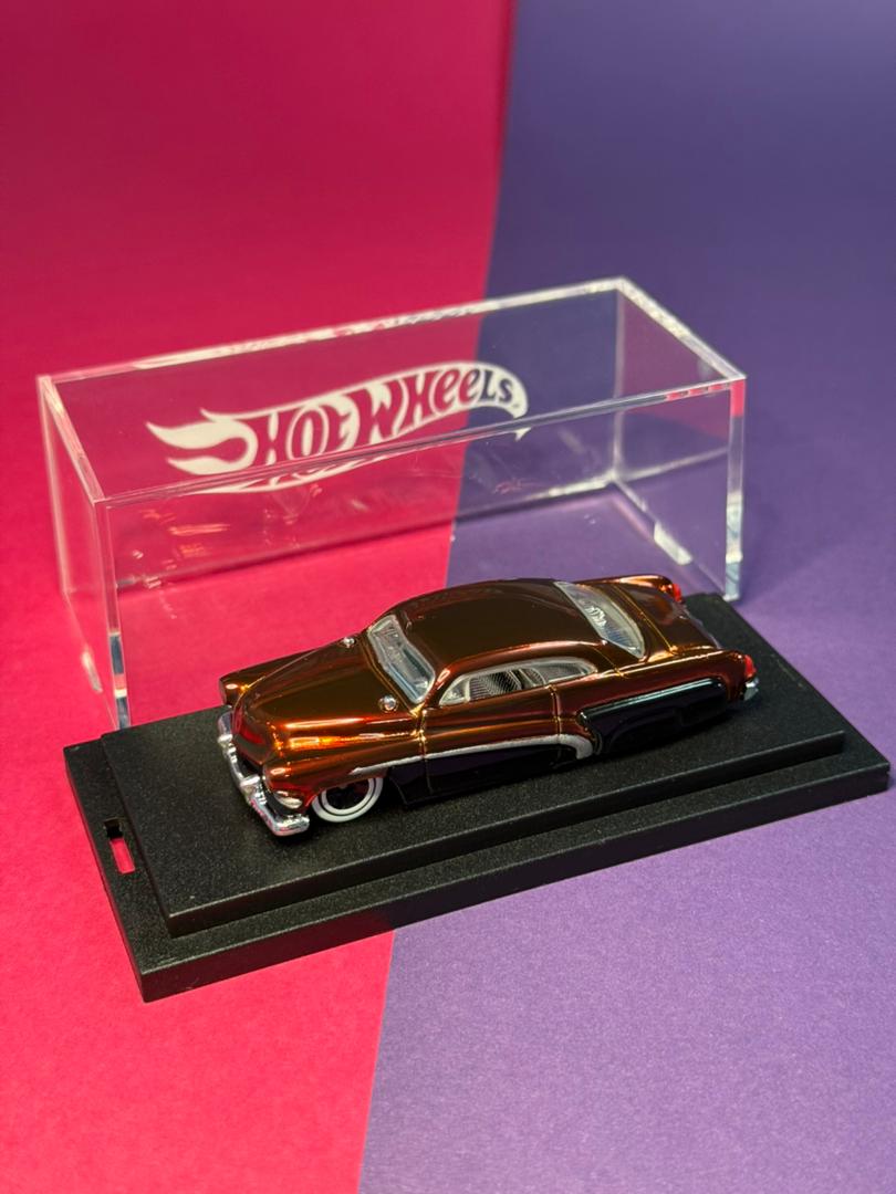 Hot Wheels Custom '51 Hirohata Merc Special Brown Spectraflame (1 of 1 EDITION)