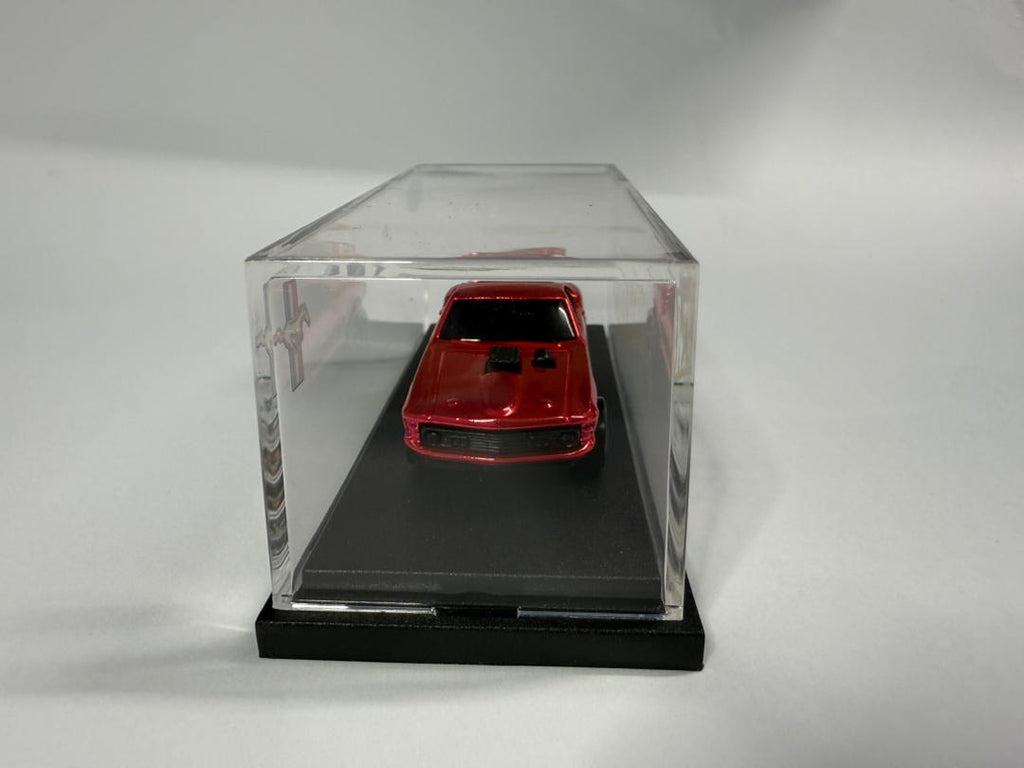 Hot Wheels Custom Mustang Mach 1 Pink Flamingo Spectraflame (1 of 1 EDITION)