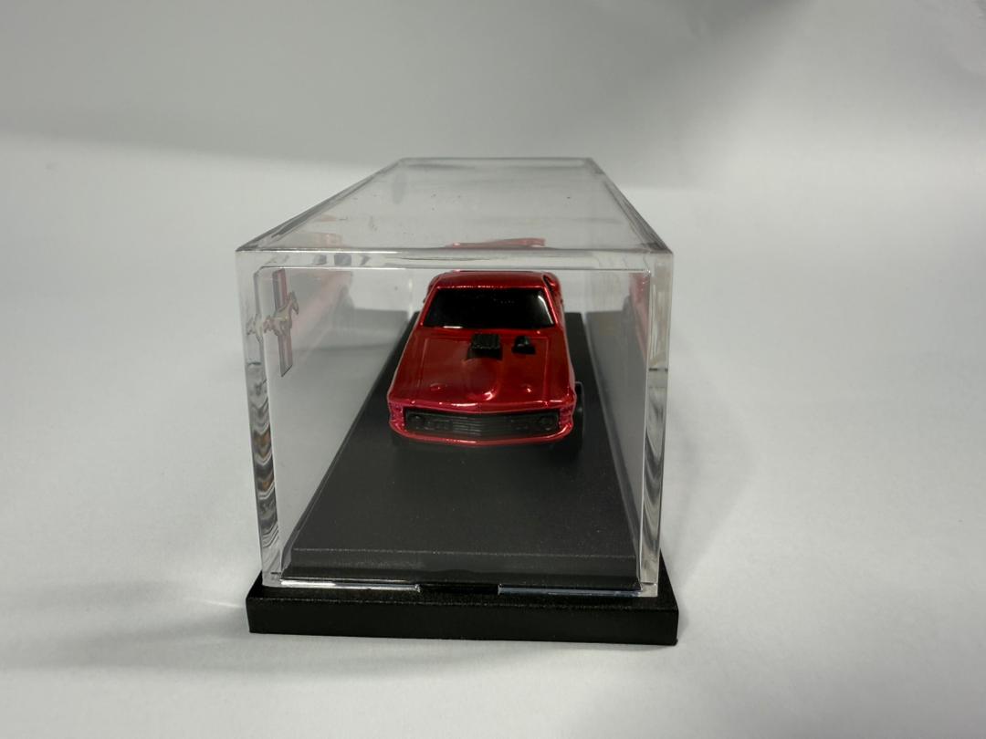 Hot Wheels Custom Mustang Mach 1 Pink Flamingo Spectraflame (1 of 1 EDITION)