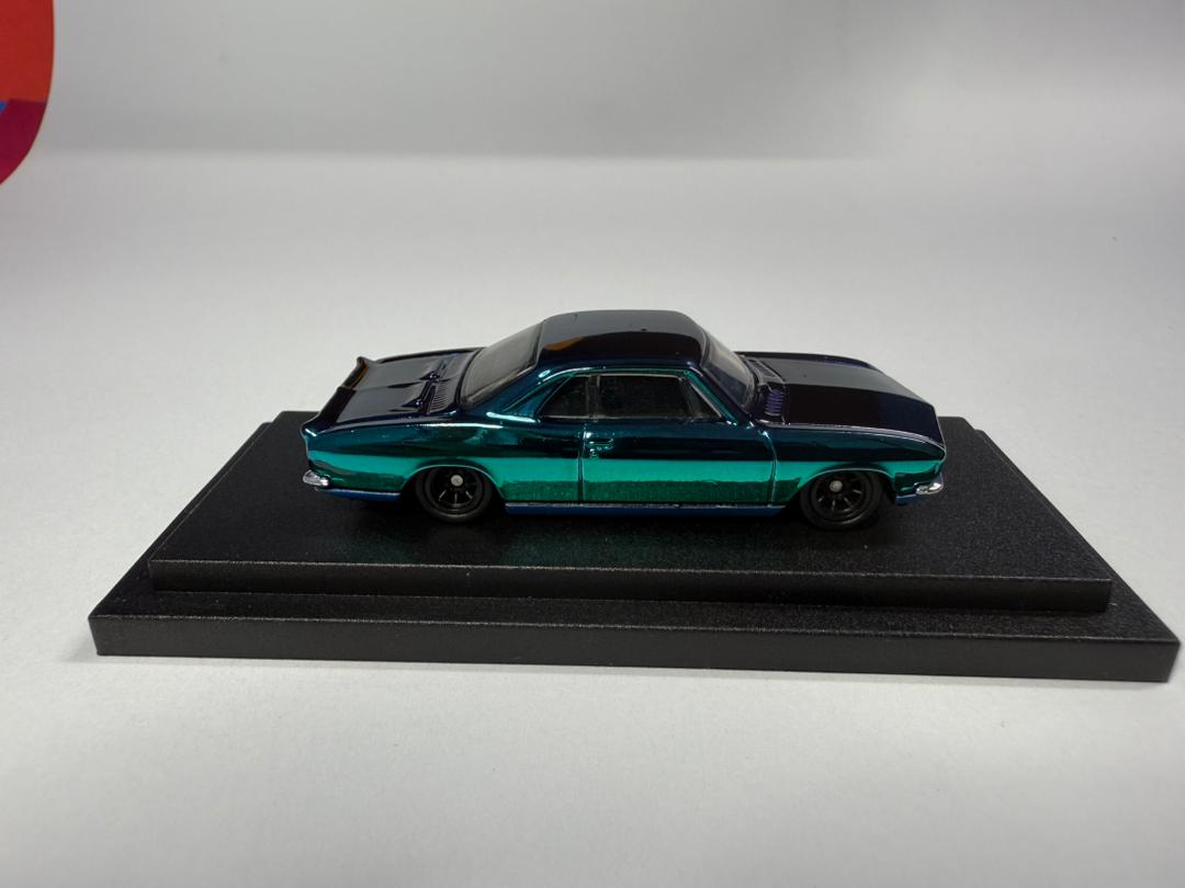 Hot Wheels Custom '66 Chevrolet Corvair Yenko Stinger Two Tone (1 of 1 EDITION)
