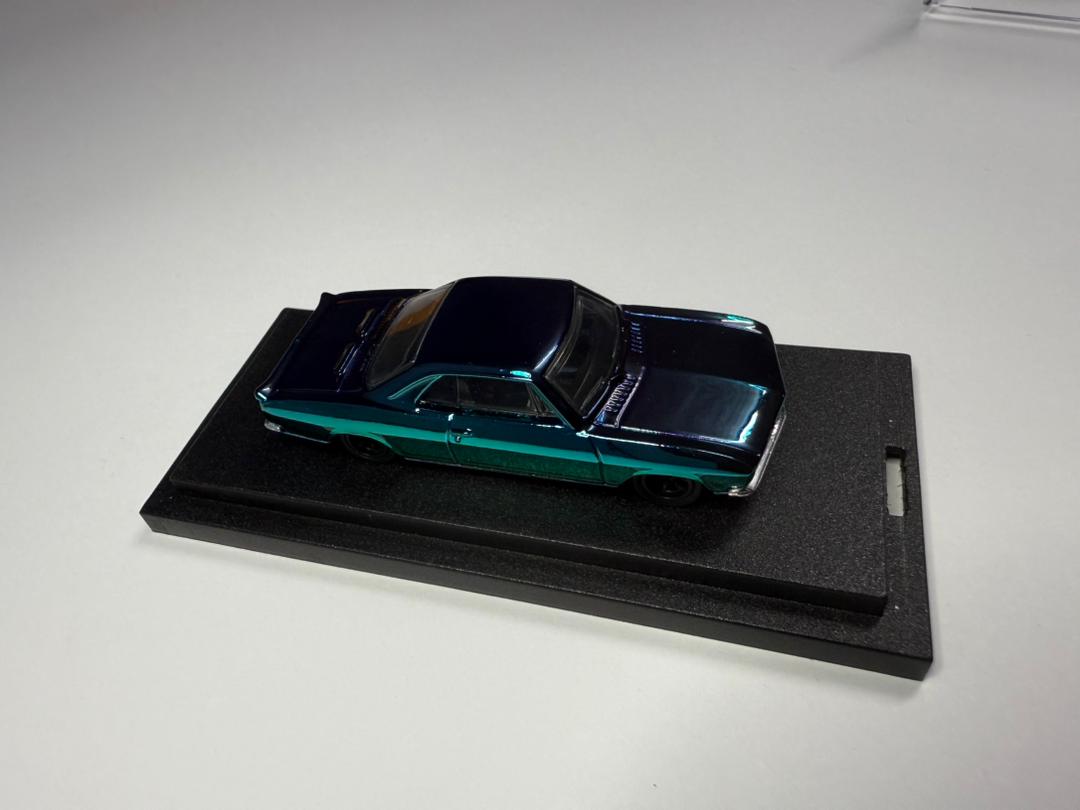 Hot Wheels Custom '66 Chevrolet Corvair Yenko Stinger Two Tone (1 of 1 EDITION)