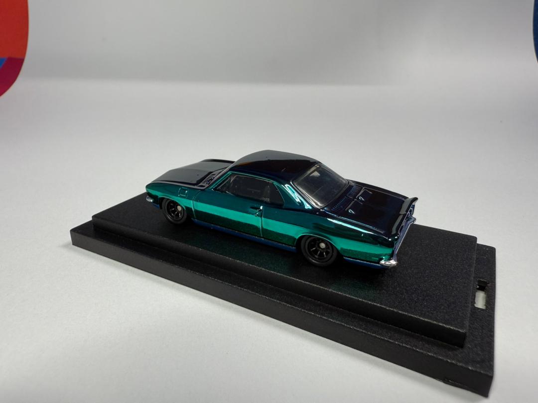 Hot Wheels Custom '66 Chevrolet Corvair Yenko Stinger Two Tone (1 of 1 EDITION)