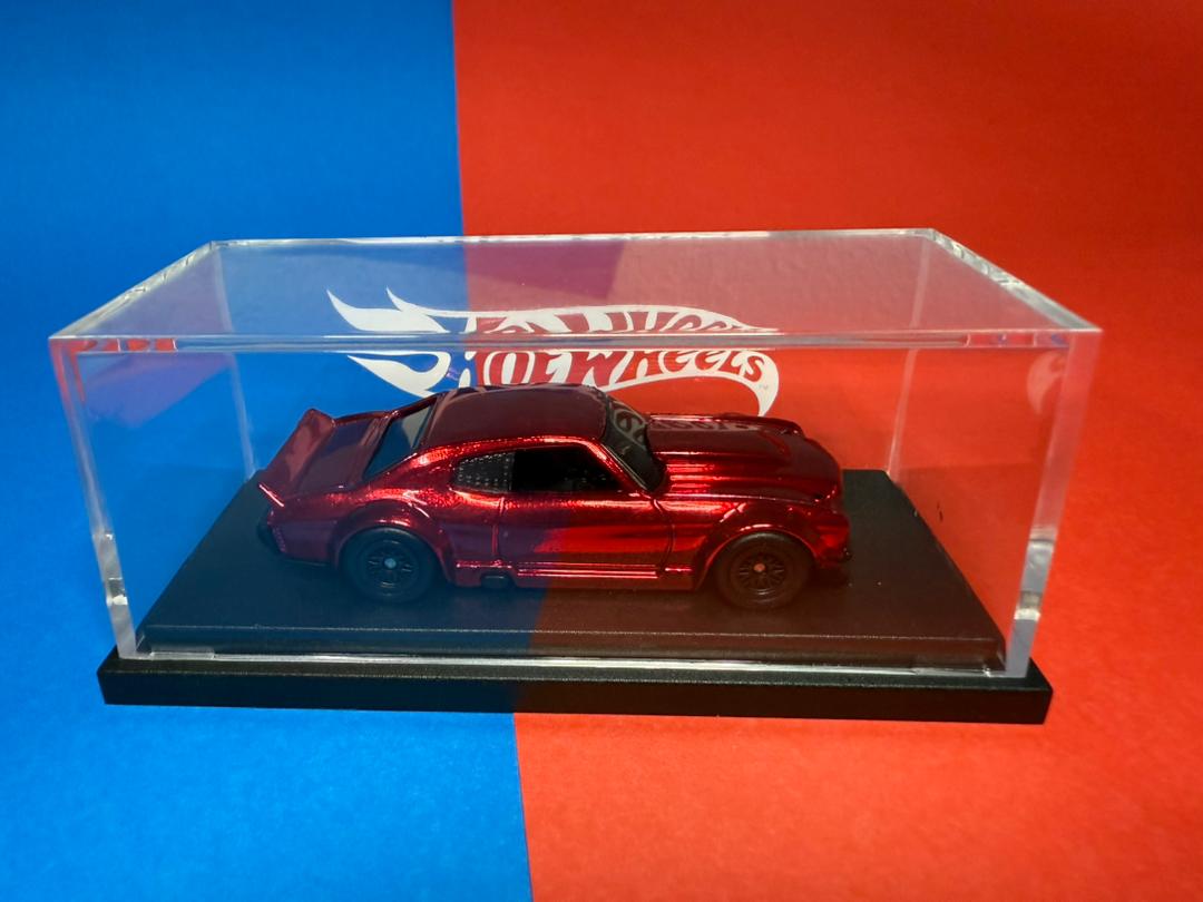 Hot Wheels Custom Chevelle SS Red Spectraflame + Rubber Wheels (1 of 1 EDITION)