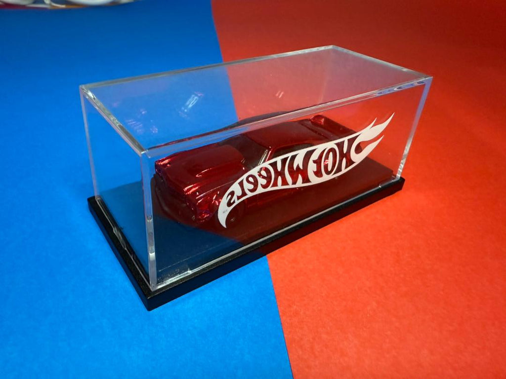 Hot Wheels Custom Chevelle SS Red Spectraflame + Rubber Wheels (1 of 1 EDITION)