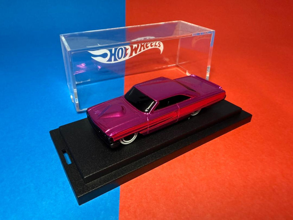 Hot Wheels Custom '64 Galaxie Pink Fuchsia Spectraflame (1 of 1 EDITION)