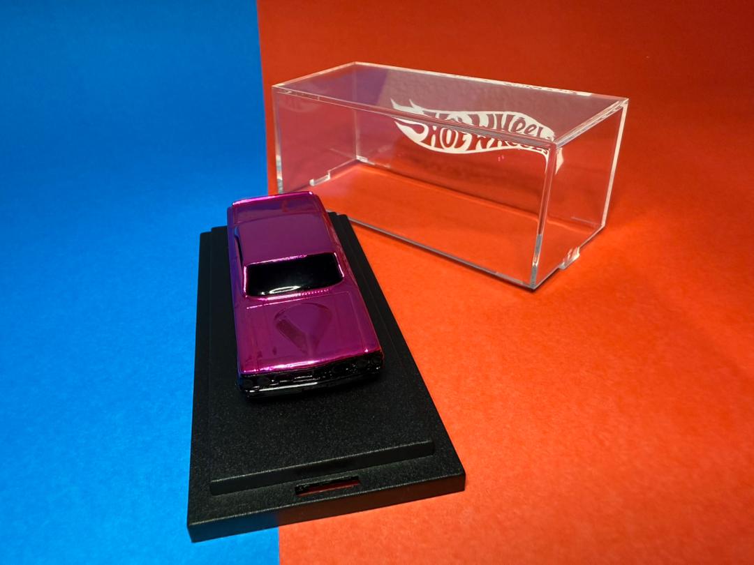 Hot Wheels Custom '64 Galaxie Pink Fuchsia Spectraflame (1 of 1 EDITION)