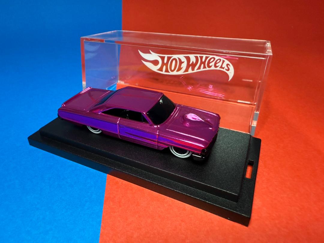Hot Wheels Custom '64 Galaxie Pink Fuchsia Spectraflame (1 of 1 EDITION)