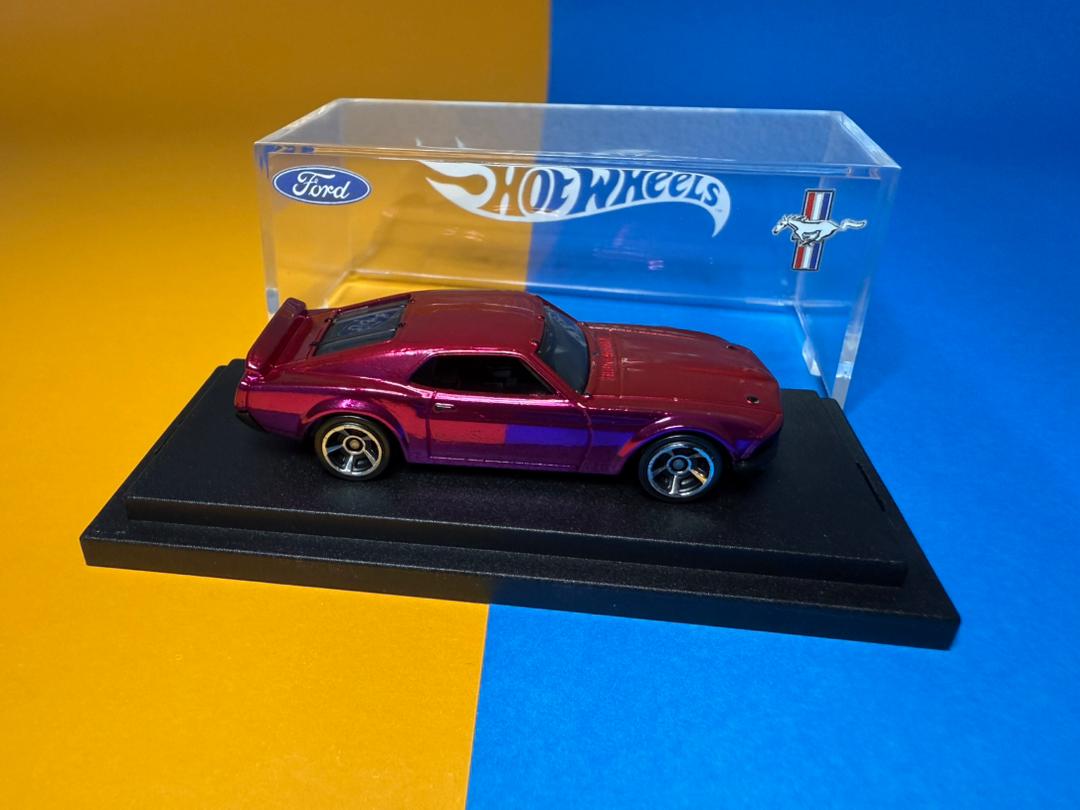 Hot Wheels Custom Ford Mustang Boss 302 Two Tones Colour (1 of 1 EDITION)