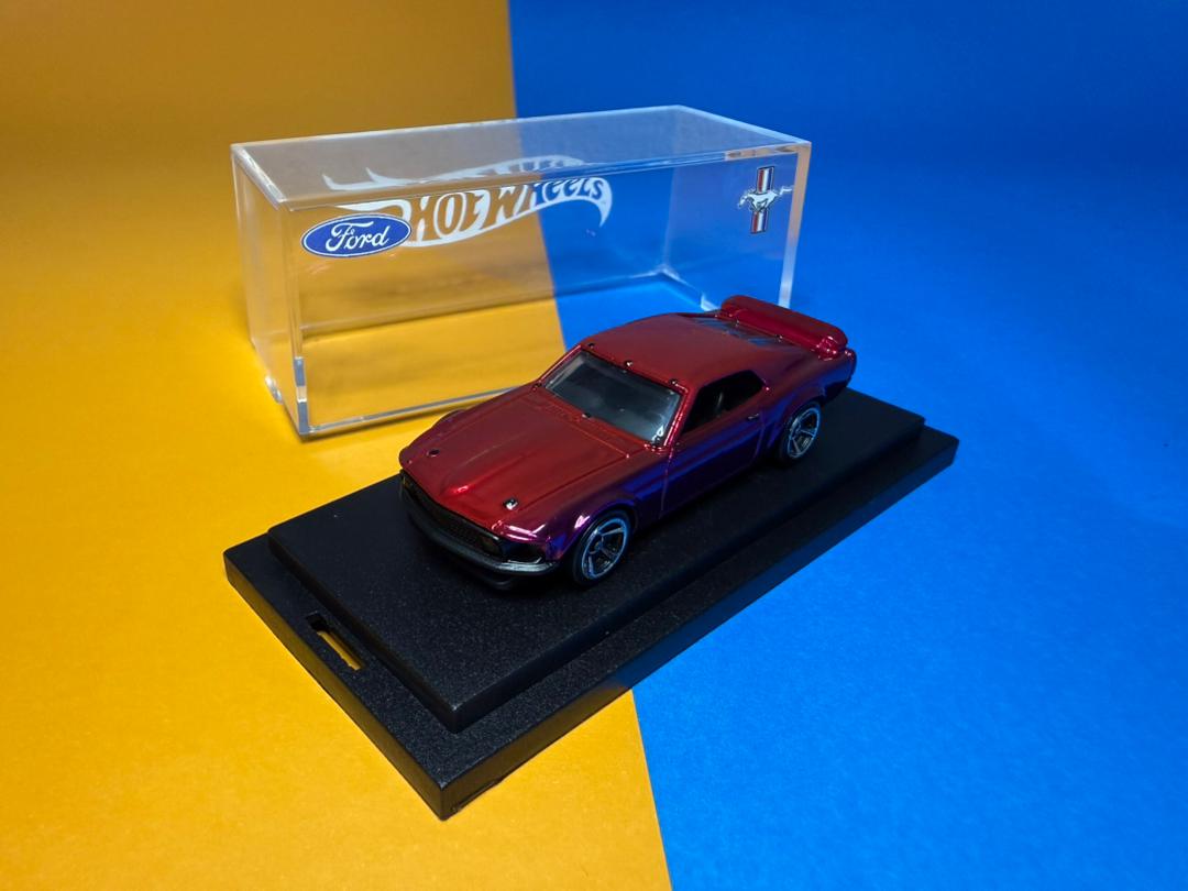 Hot Wheels Custom Ford Mustang Boss 302 Two Tones Colour (1 of 1 EDITION)