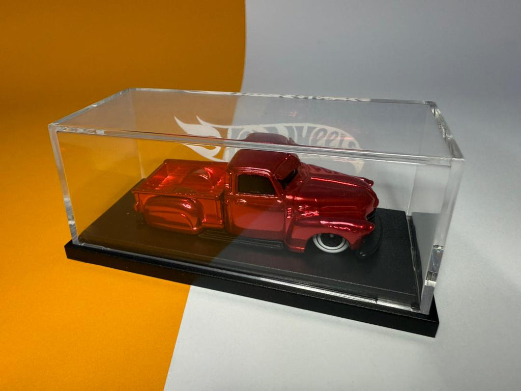 Hot Wheels Custom La Troca Pink Red Spectraflame (1 of 1 EDITION)