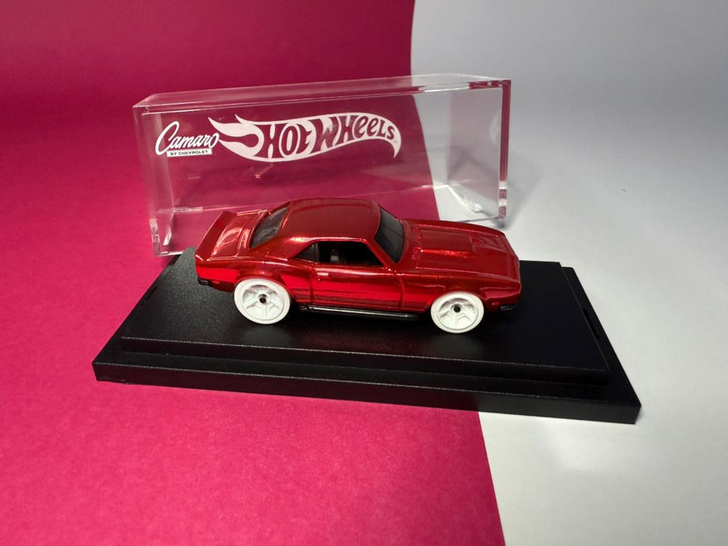 Hot Wheels Custom '67 Camaro Pink Flamingo Spectraflame (1 of 1 EDITION)