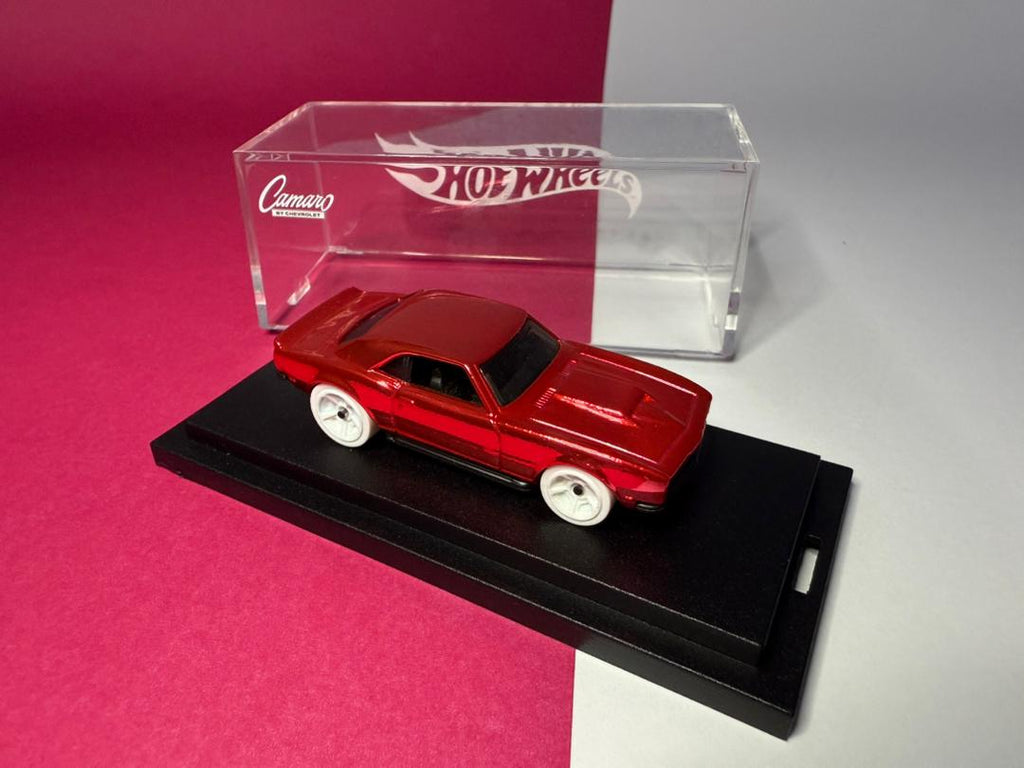 Hot Wheels Custom '67 Camaro Pink Flamingo Spectraflame (1 of 1 EDITION)