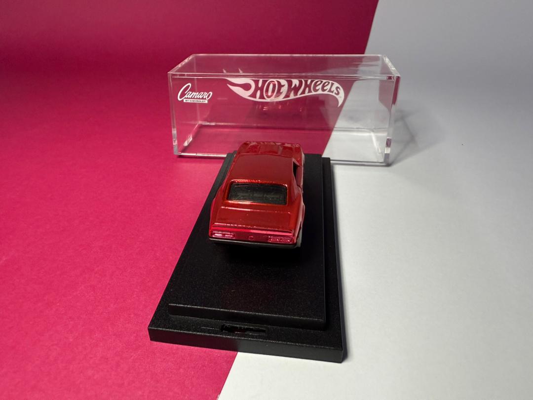 Hot Wheels Custom '67 Camaro Pink Flamingo Spectraflame (1 of 1 EDITION)