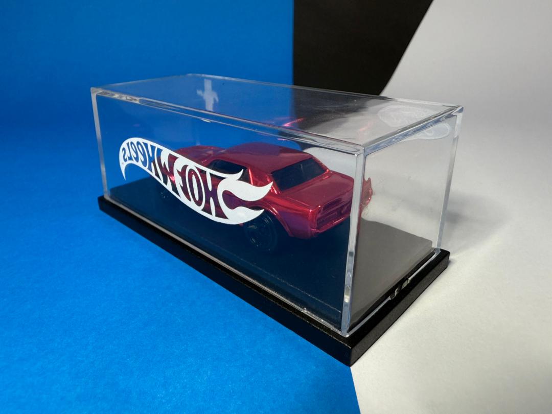 Hot Wheels Custom '67 Ford Mustang Pink Flamingo Spectraflame (1 of 1 EDITION)