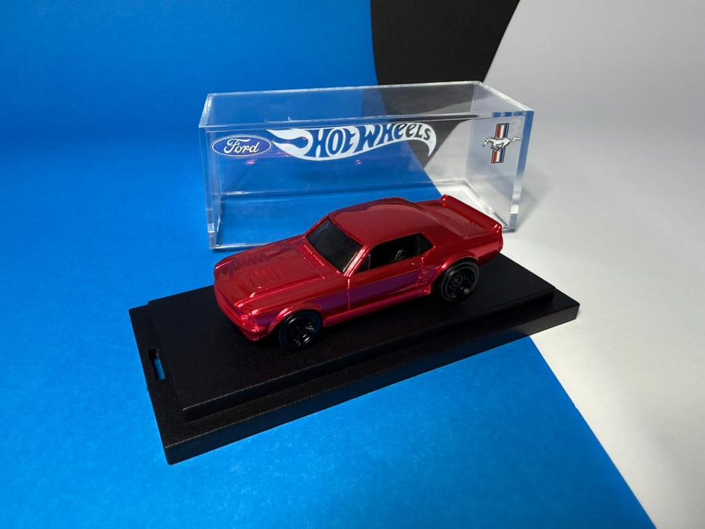 Hot Wheels Custom '67 Ford Mustang Pink Flamingo Spectraflame (1 of 1 EDITION)