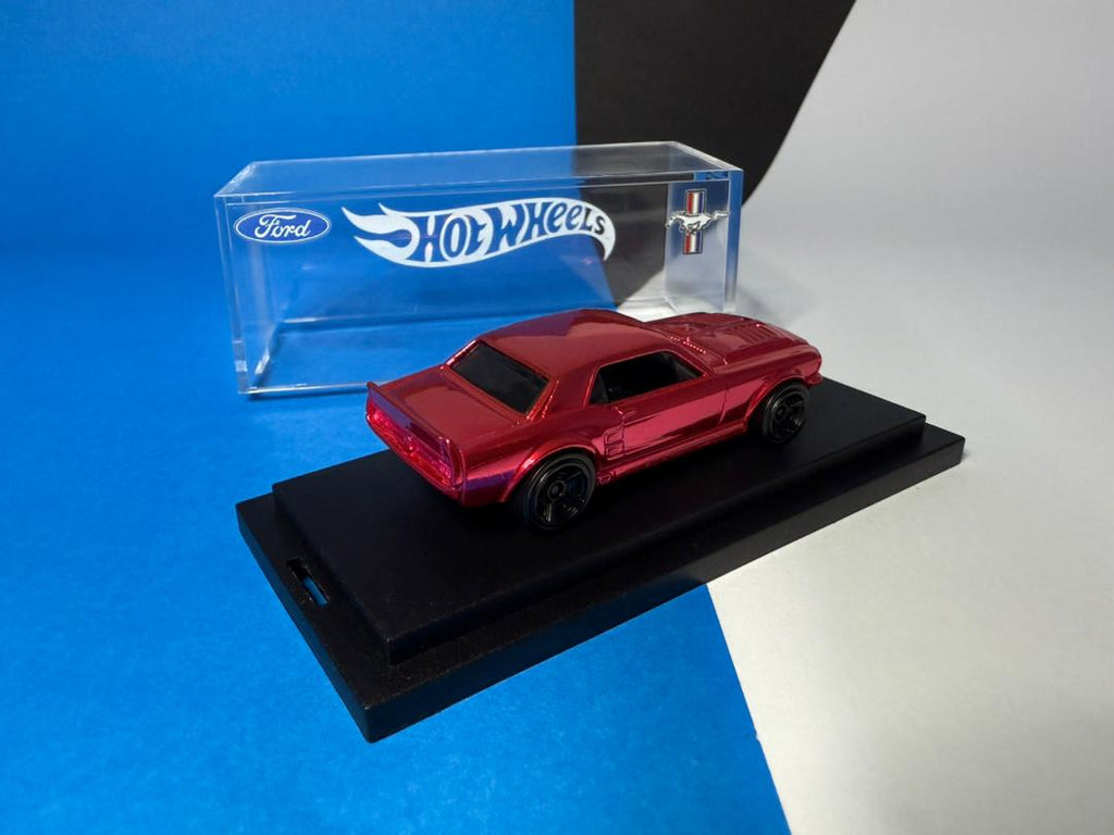 Hot Wheels Custom '67 Ford Mustang Pink Flamingo Spectraflame (1 of 1 EDITION)
