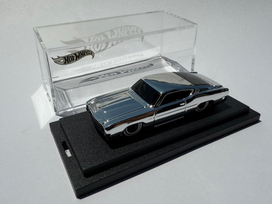 Hot Wheels Custom '69 Ford Torino Talladega Chrome Mirror (1 of 1 EDITION)