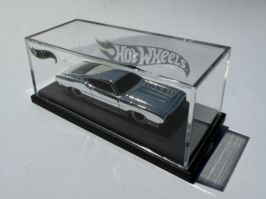 Hot Wheels Custom '69 Ford Torino Talladega Chrome Mirror (1 of 1 EDITION)