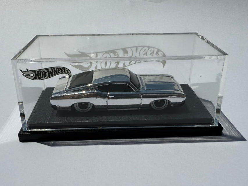 Hot Wheels Custom '69 Ford Torino Talladega Chrome Mirror (1 of 1 EDITION)